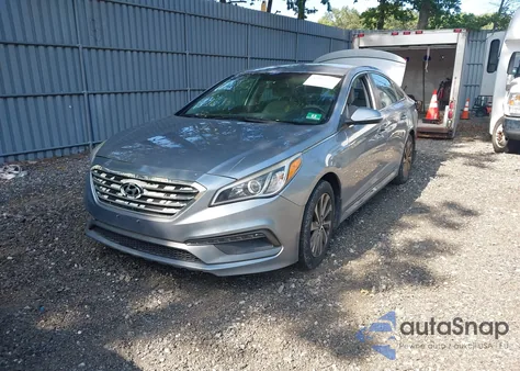 2016 Hyundai Sonata Sport из США, поврежденный, VIN 5NPE34AF7GH297742